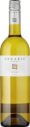 Bottle of Legaris Rueda Verdejowith label visible