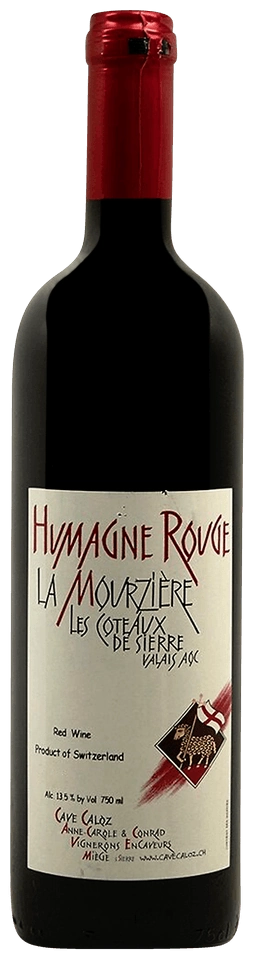 Caloz La Mourziere les Côteaux de Sierre Humagne Rouge