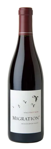 Bottle of Migration Russian River Valley Pinot Noir from search results