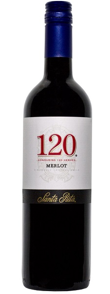 Bottle of Santa Rita Héroes Merlot from search results