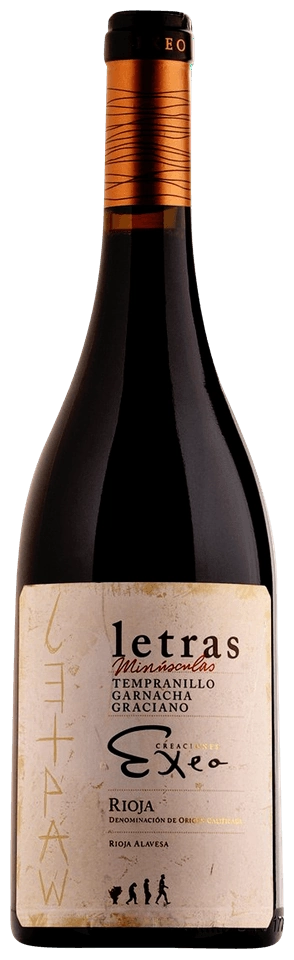 Bodegas Exeo Letras Minúsculas