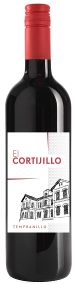 Bottle of El Cortijillo Tempranillo from search results