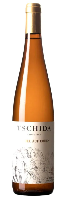 Bottle of Christian Tschida Himmel Auf Erden Weisswith label visible
