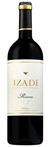 Bottle of Izadi Rioja Reserva from search results