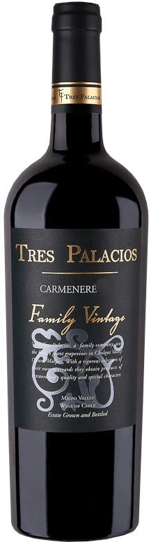 Tres Palacios Family Vintage Carmenère