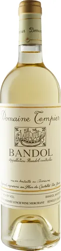 Bottle of Domaine Tempier Bandol Blanc from search results