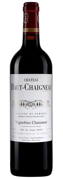 Bottle of Château Haut-Chaigneau Lalande-de-Pomerol from search results