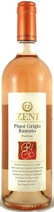 Bottle of Zeni Fontane Pinot Grigio Ramato from search results