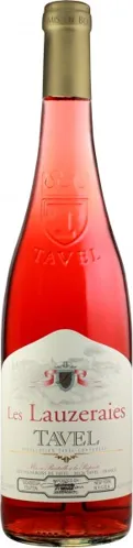 Bottle of Les Vignerons de Tavel Les Lauzeraies Tavel Roséwith label visible