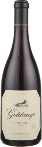 Bottle of Goldeneye Anderson Valley Pinot Noir from search results