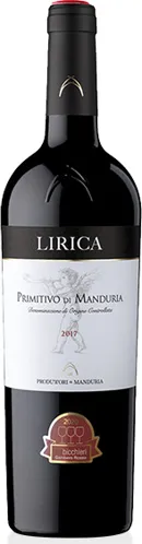 Bottle of Produttori Vini Manduria Lirica Primitivo di Manduria from search results