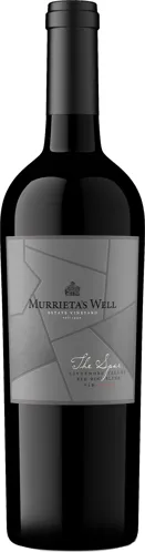 Bottle of Murrieta's Well The Spur Red Blendwith label visible