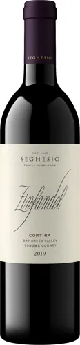 Bottle of Seghesio Cortina Zinfandel from search results