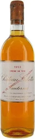 Bottle of Château Gilette Sauternes (Crème de Tête) from search results