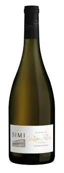 Bottle of SIMI Reserve Chardonnaywith label visible