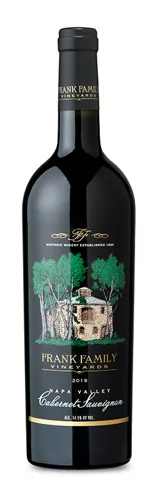 Bottle of Frank Family Cabernet Sauvignon from search results