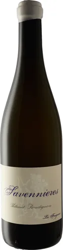 Bottle of Thibaud Boudignon Savennieres 'Les Fougerais'with label visible