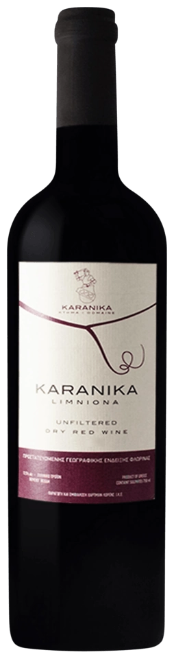 Karanika Limniona Unfiltered Dry Red