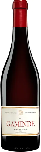 Bottle of Allende Gamindewith label visible