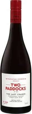 Bottle of Two Paddocks The Last Chance Earnscleugh Vineyard Pinot Noir from search results