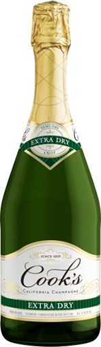 Cook's Extra Dry (California Champagne)