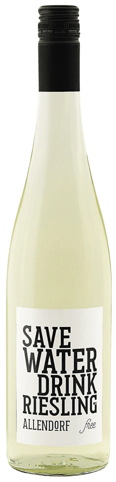 Allendorf Save Water Drink Riesling Free