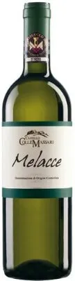 Bottle of ColleMassari Melacce Montecucco Vermentinowith label visible