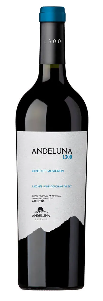 Bottle of Andeluna 1300 Cabernet Sauvignon from search results