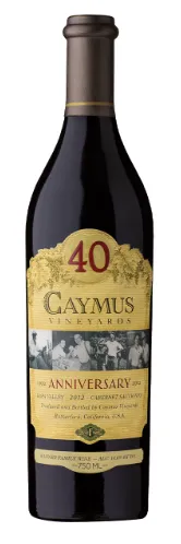 Bottle of Caymus 40th Anniversary Cabernet Sauvignon from search results