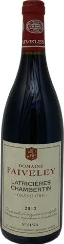 Bottle of Domaine Faiveley Latricières-Chambertin Grand Cru from search results