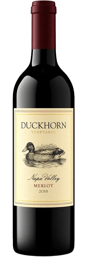 Bottle of Duckhorn Napa Valley Merlot from search results