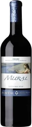 Bottle of Quinta do Portal Douro Mural Redwith label visible