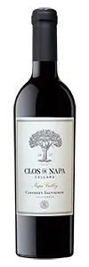 Bottle of Clos de Napa Cabernet Sauvignonwith label visible