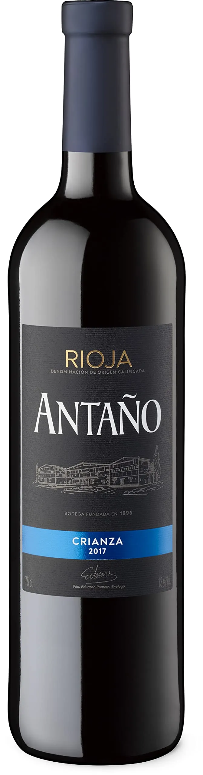 Bottle of Antaño Rioja Crianza from search results