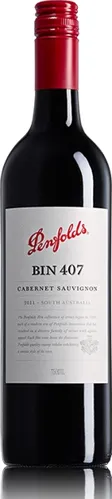 Bottle of Penfolds Bin 407 Cabernet Sauvignon from search results