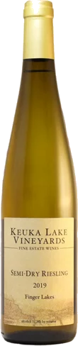 Bottle of Keuka Lake Vineyards Semi - Dry Riesling from search results