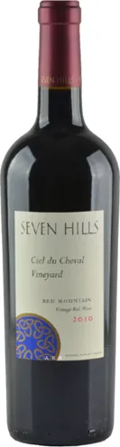 Bottle of Seven Hills Ciel du Cheval Vineyard Vintage Red from search results