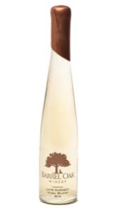 Bottle of Barrel Oak Late Harvest Vidal Blanc from search results