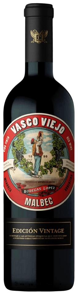 López Vasco Viejo Edición Vintage Malbec