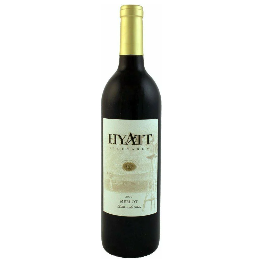 Bottle of Hyatt Merlot from search results