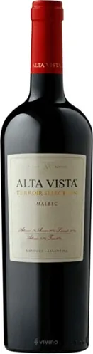 Bottle of Alta Vista Terroir Selection Malbec from search results