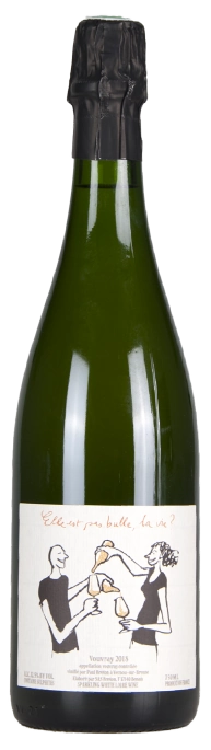 Domaine Breton - Catherine & Pierre Breton Elle Est Pas Bulle la Vie Vouvray Blanc