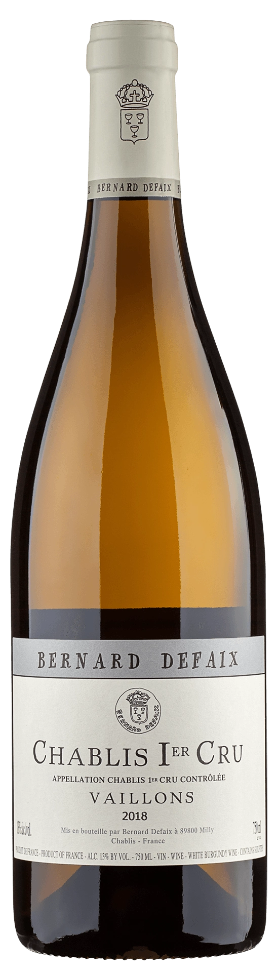 Bernard Defaix Chablis 1er Cru 'Vaillons'