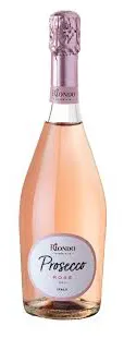 Bottle of Riondo Pinkwith label visible