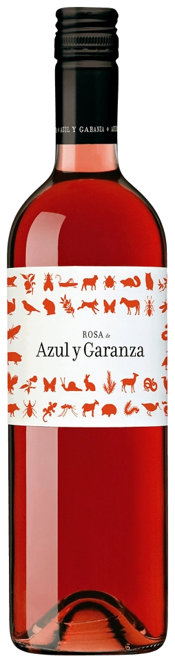 Azul y Garanza Rosa