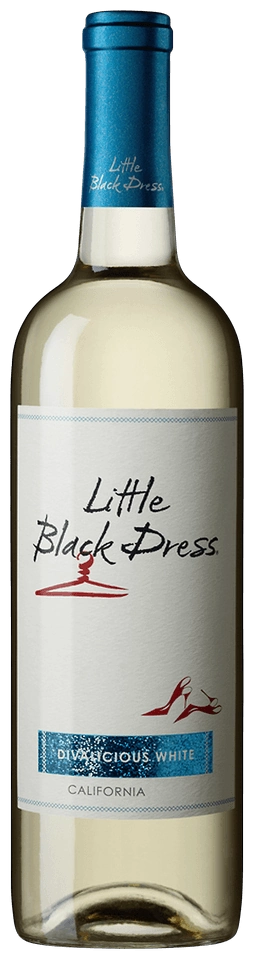 Little Black Dress Divalicious White