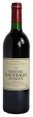 Bottle of Château Haut-Bages Averous Pauillac from search results