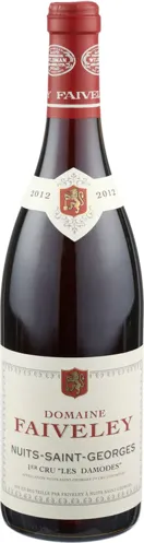 Bottle of Domaine Faiveley Nuits-Saint-Georges 1er Cru Les Damodeswith label visible