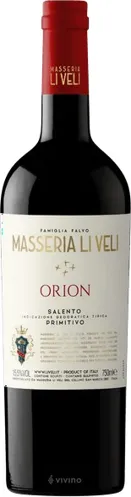 Bottle of Li Veli Orion Primitivo from search results