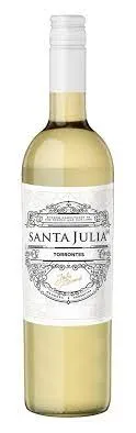 Bottle of Santa Julia Torrontéswith label visible